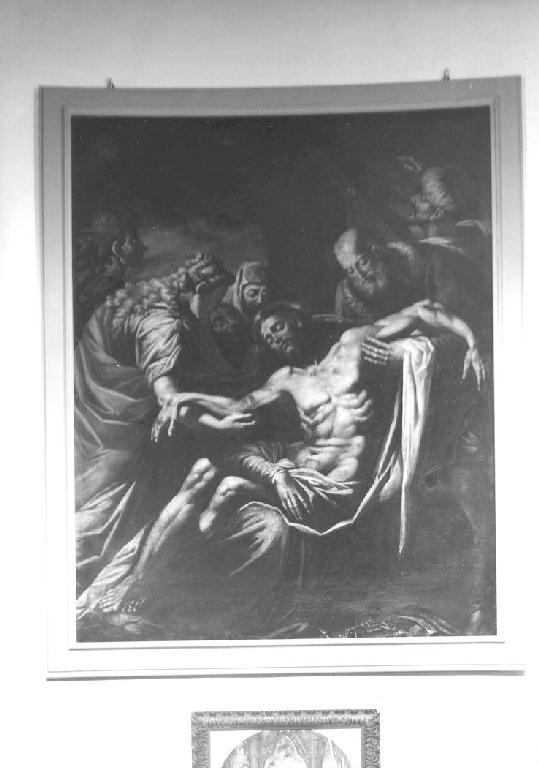 deposizione di Cristo dalla croce (dipinto) di Campi Vincenzo (sec. XVI)