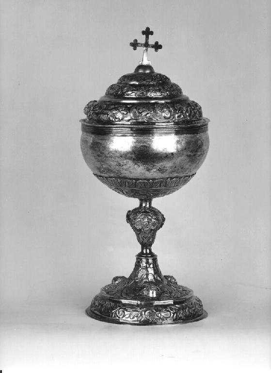 pisside - ambito parmense (ultimo quarto sec. XVII)