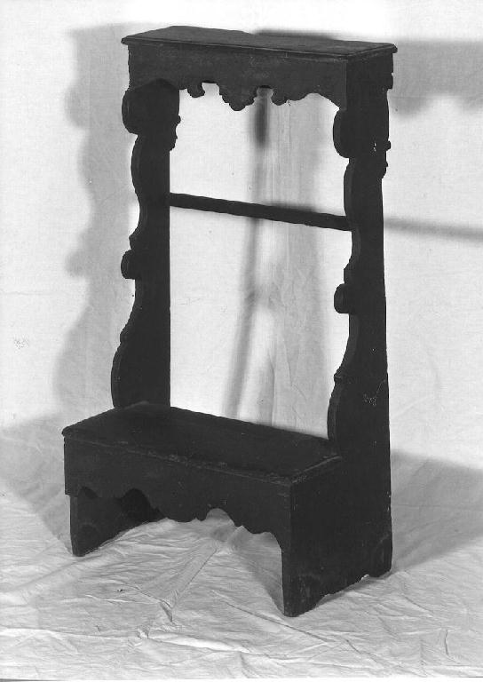 inginocchiatoio - ambito parmense (sec. XIX)