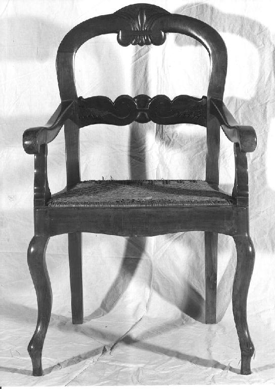 poltrona - ambito parmense (sec. XIX)