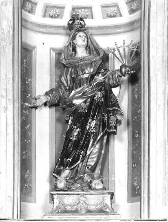 Madonna Addolorata (statua) di Aili Lorenzo (sec. XVIII)
