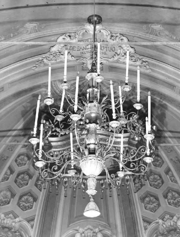 lampadario di Gianetti Domenico (sec. XVIII)