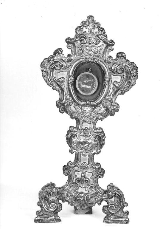 reliquiario - ambito parmense (prima metà sec. XVIII)