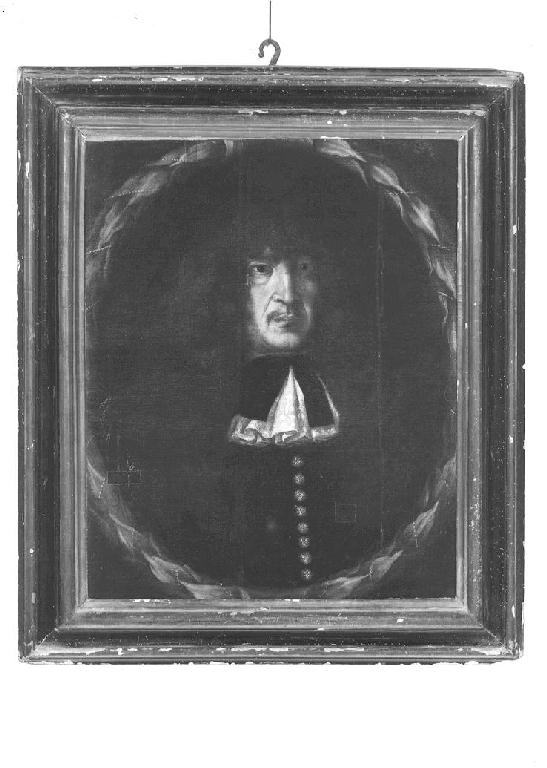 ritratto d'uomo (dipinto) - ambito emiliano (ultimo quarto sec. XVII)