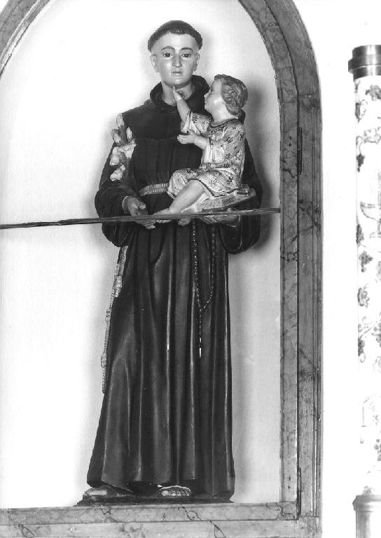 Sant'Antonio da Padova (statua) - produzione italiana (primo quarto sec. XX)