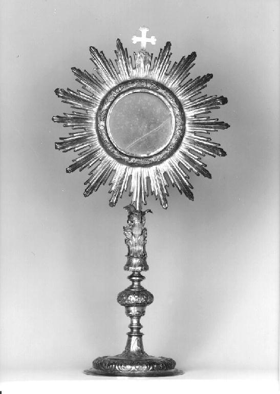 ostensorio - ambito parmense (prima metà sec. XIX)