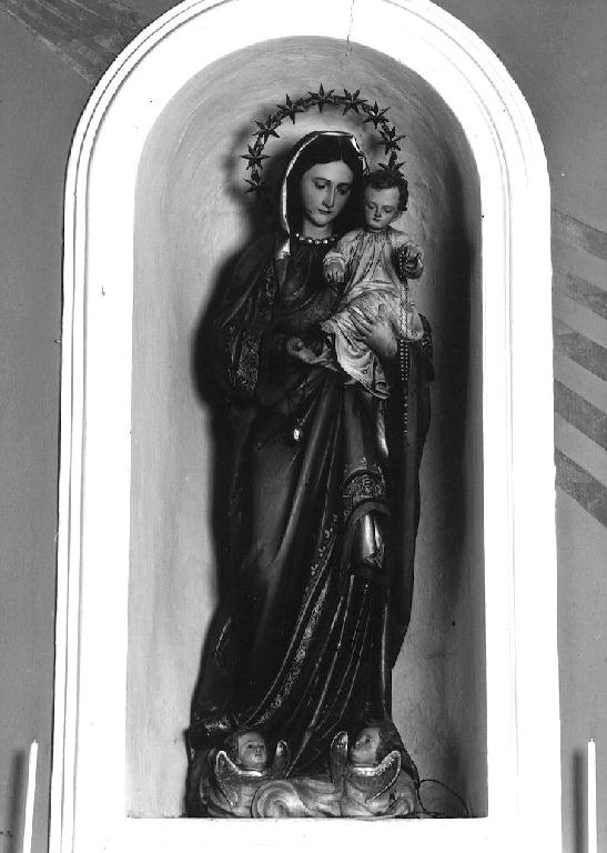 Madonna con Bambino (statua) - ambito trentino (fine/inizio secc. XIX/ XX)