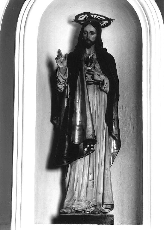 Sacro Cuore di Gesù (statua) - ambito trentino (prima metà sec. XX)