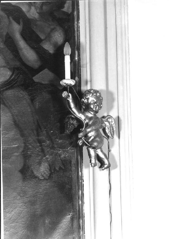 candelabro, serie - ambito parmense (seconda metà sec. XVIII)