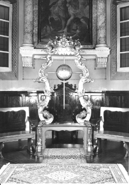 macchina processionale, frammento - ambito parmense (metà sec. XVIII)