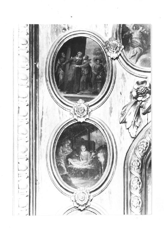 Natività di Gesù (dipinto, elemento d'insieme) - ambito emiliano (sec. XVIII)