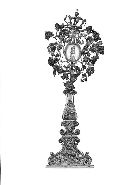 reliquiario - ambito palermitano (sec. XVIII)