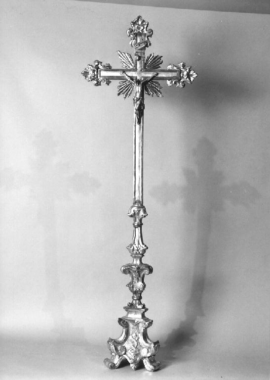 croce d'altare - ambito emiliano (terzo quarto sec. XVIII)