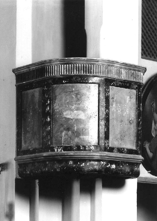 pulpito - ambito parmense (seconda metà sec. XVIII)