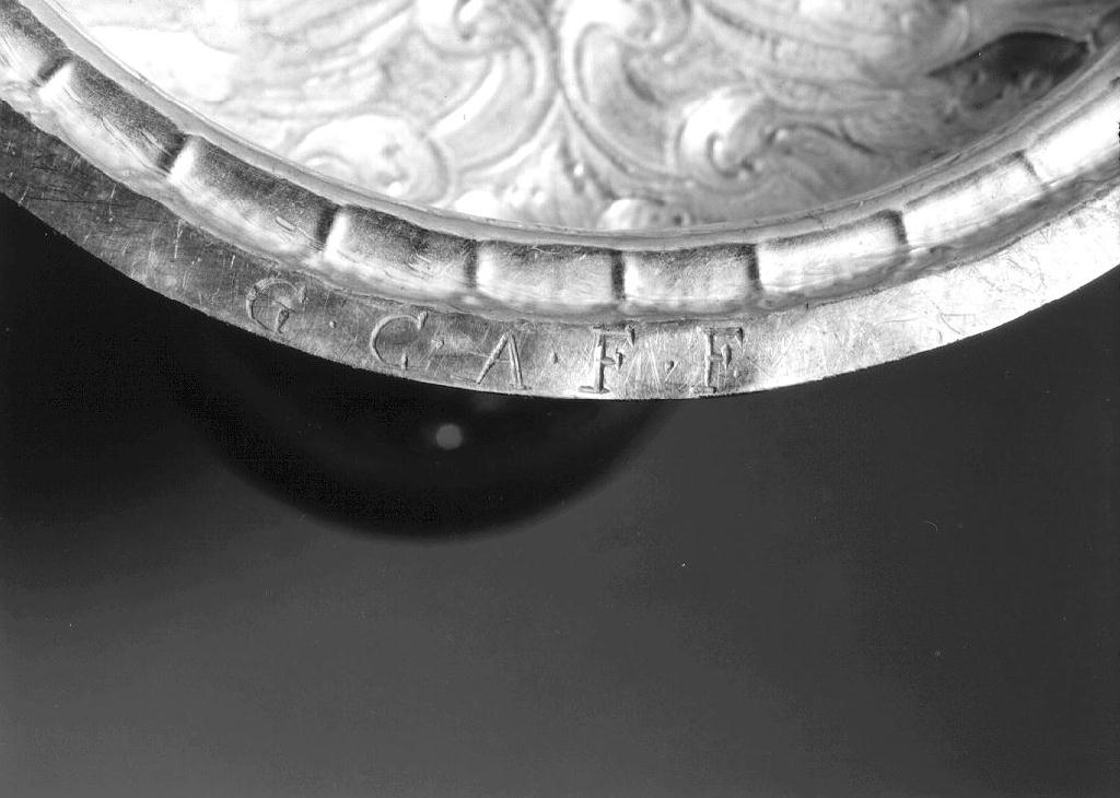 calice - ambito parmense (fine/inizio secc. XVII/ XVIII)