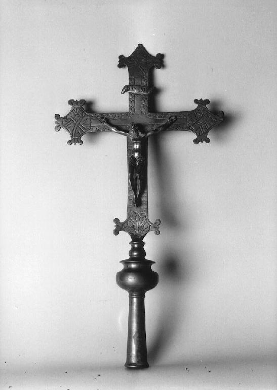 croce processionale - ambito emiliano (sec. XVI)