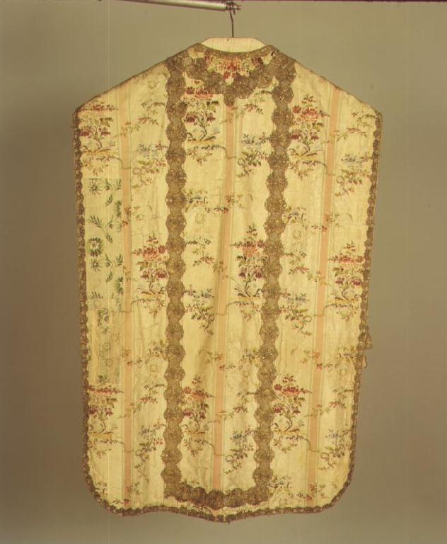 paramento liturgico, insieme - manifattura francese-italiana (seconda metà sec. XVIII)