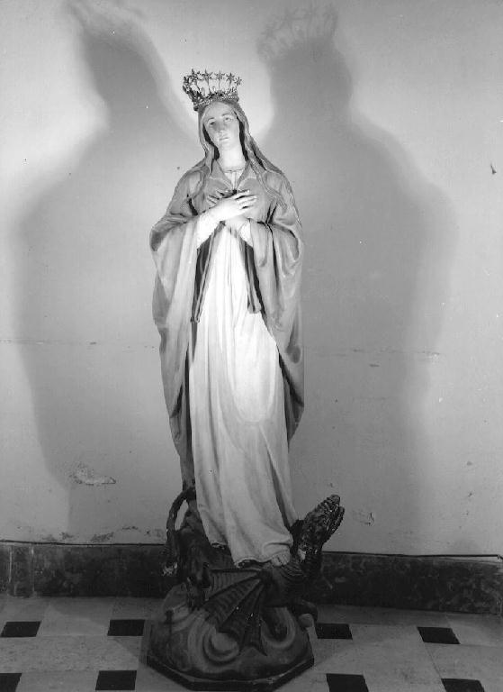 Madonna Immacolata (statua) - produzione faentina (primo quarto sec. XX)
