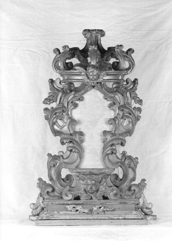 tronetto per esposizione eucaristica - ambito emiliano (primo quarto sec. XVIII)