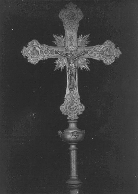 croce processionale - ambito emiliano (sec. XIX)