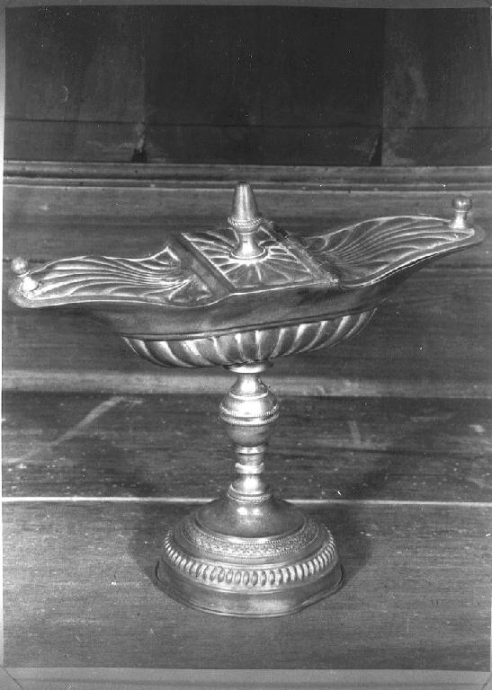 navicella portaincenso - produzione emiliana (sec. XIX)