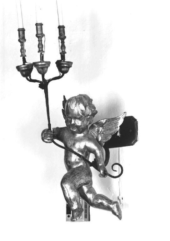 candelabro, serie - ambito parmense (seconda metà sec. XVIII)
