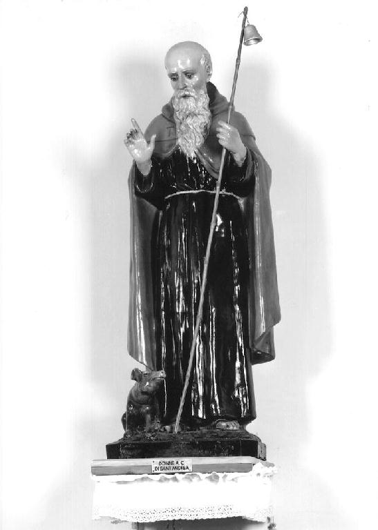 Sant'Antonio Abate (statua) - produzione faentina (prima metà sec. XX)