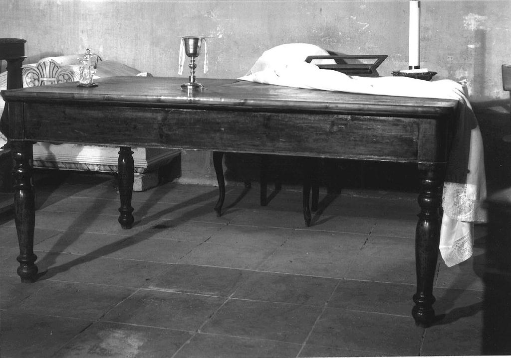 tavolo - ambito emiliano (sec. XIX)