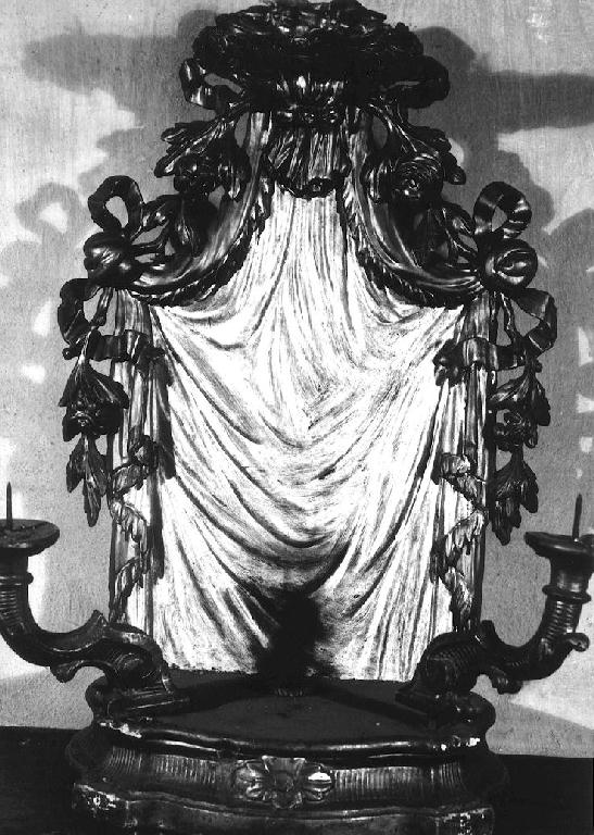tronetto per esposizione eucaristica - ambito emiliano (ultimo quarto sec. XVIII)