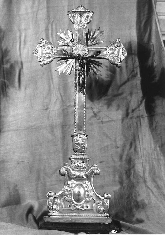 croce d'altare - ambito emiliano (ultimo quarto sec. XVIII)