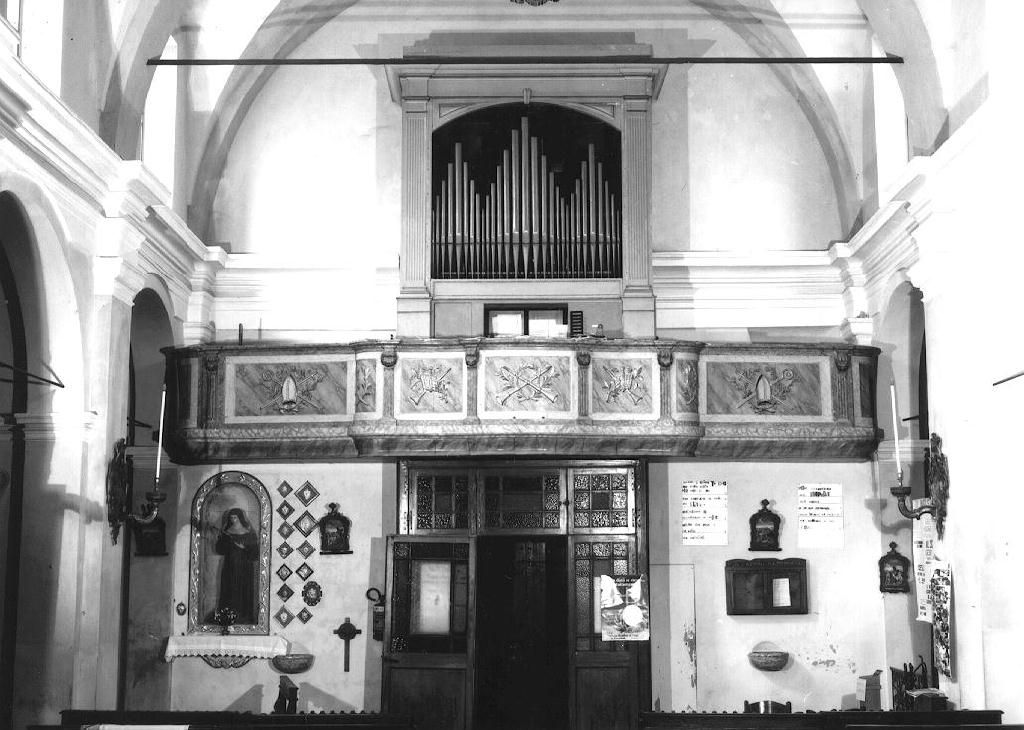 cassa d'organo - ambito parmense (ultimo quarto sec. XVIII)