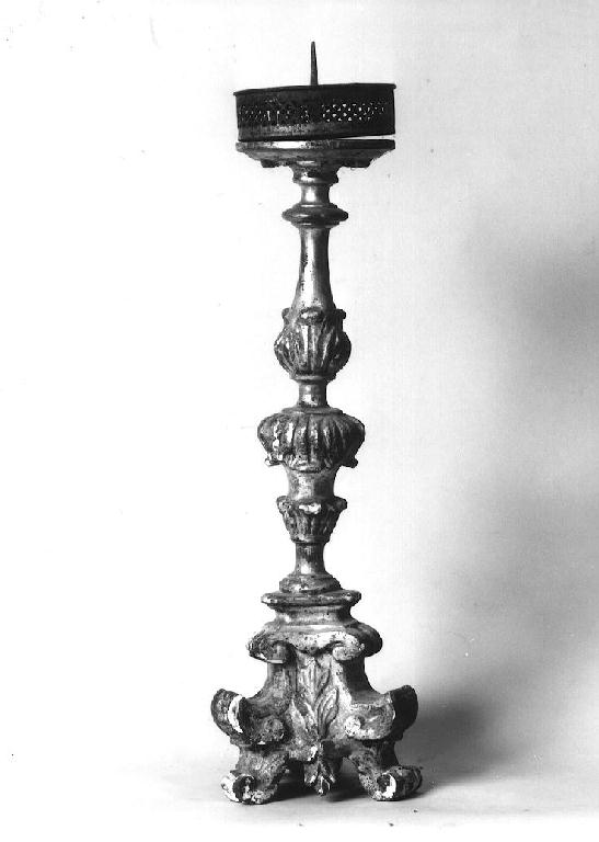 candeliere, serie - ambito parmense (seconda metà sec. XVIII)