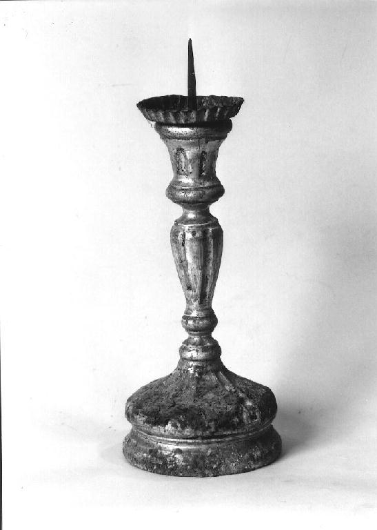 candeliere - ambito parmense (prima metà sec. XIX)