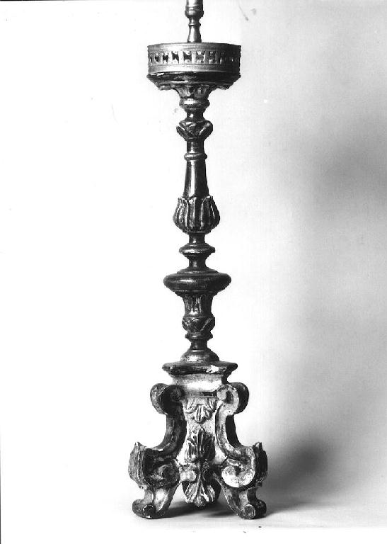 candeliere, serie - ambito parmense (seconda metà sec. XVIII)