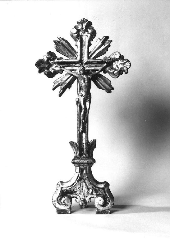 croce da tavolo - ambito parmense (seconda metà sec. XVIII)