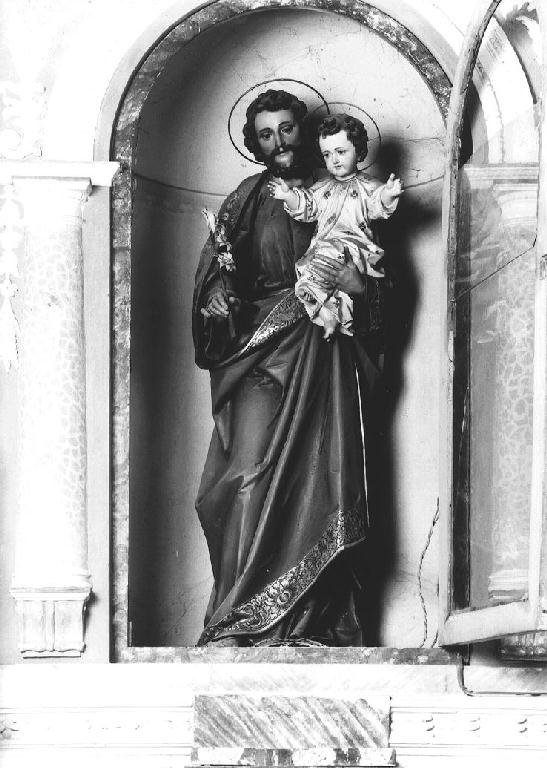 San Giuseppe (statua) - produzione Italia settentrionale (metà sec. XIX)