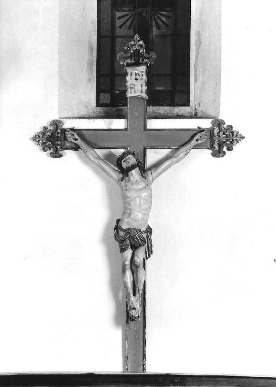 crocifisso - ambito parmense (seconda metà sec. XVIII)