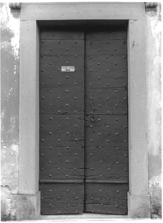 portone - manifattura parmense (secondo quarto sec. XIX)