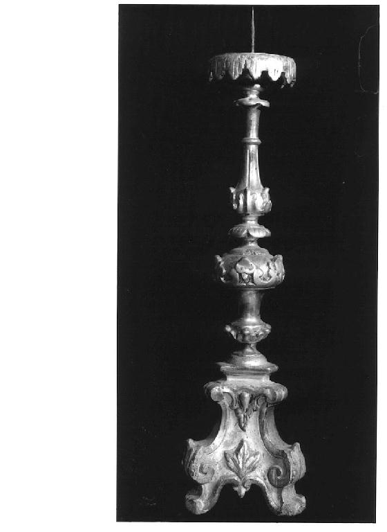 candeliere, serie - manifattura parmense (sec. XVIII)