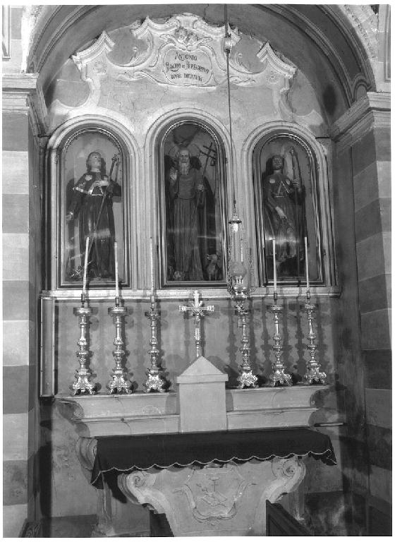 altare - ambito parmense (ultimo quarto sec. XVIII)