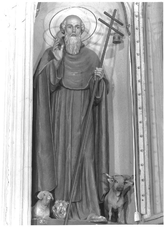 Sant'Antonio Abate (statua) - manifattura italiana (sec. XX)