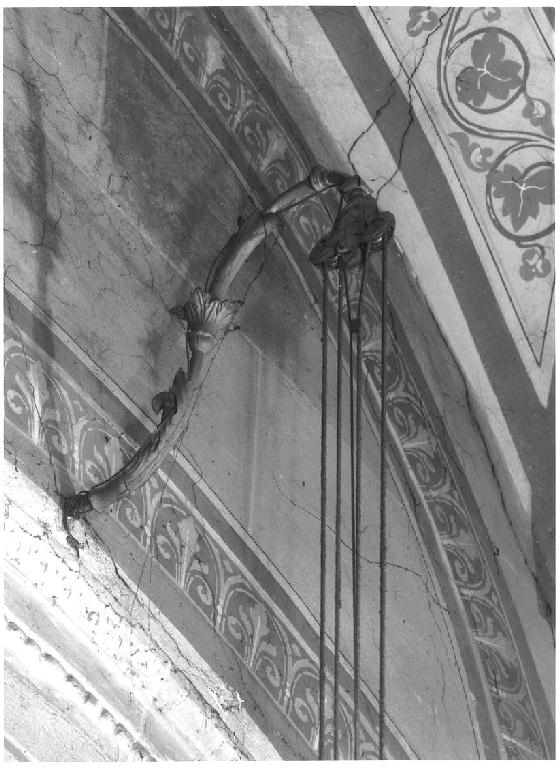 candeliere da parete - manifattura parmense (seconda metà sec. XIX)