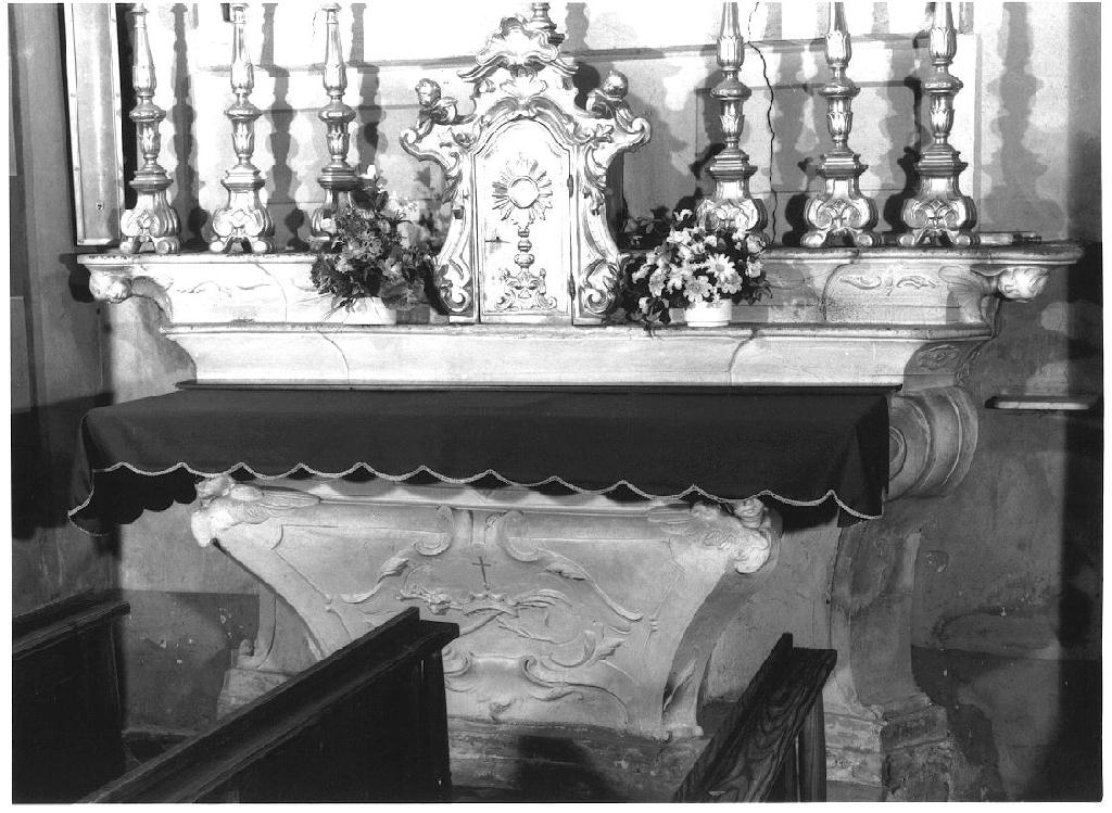altare - ambito emiliano (ultimo quarto sec. XVIII)