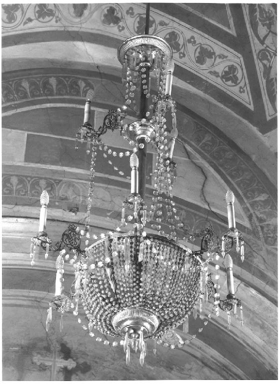 lampadario - manifattura italiana (inizio sec. XX)