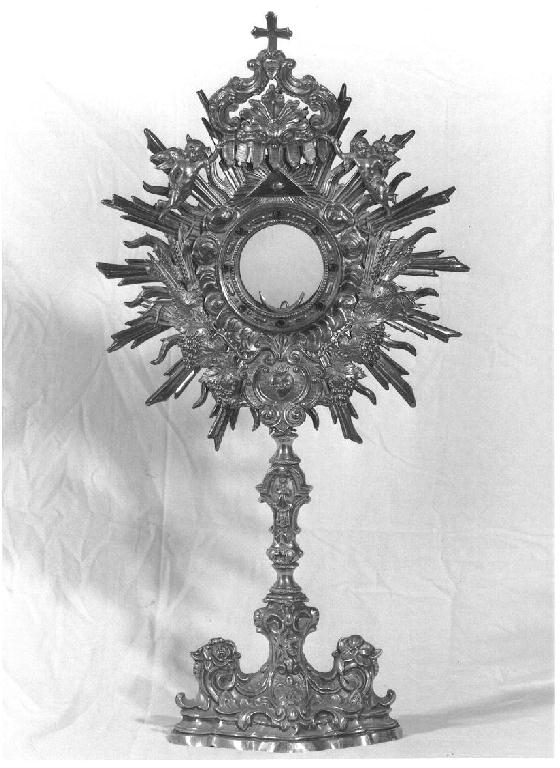 ostensorio - ambito parmense (sec. XIX)