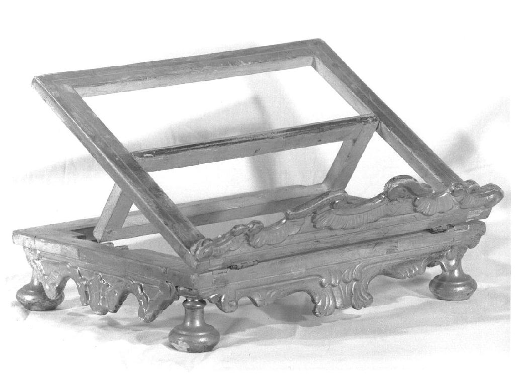 leggio - manifattura parmense (sec. XVIII)