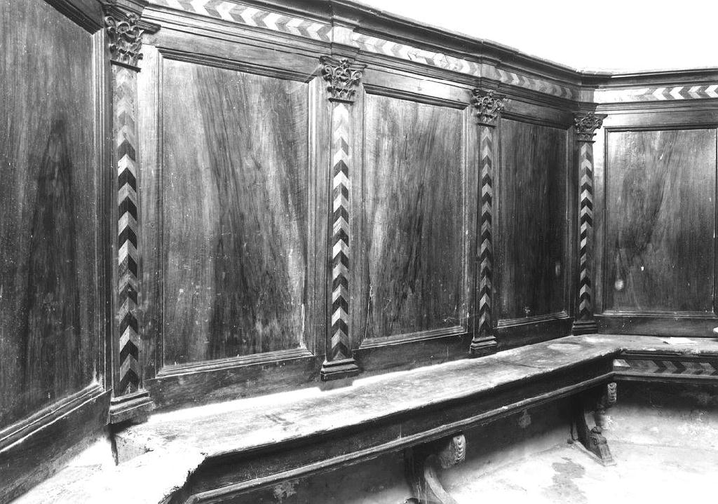 stalli del coro di Biazzi Vincenzo (sec. XVIII)
