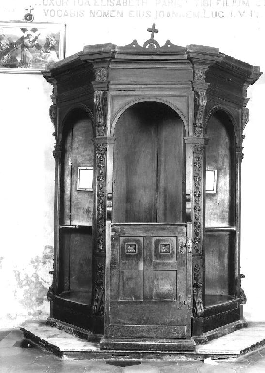 confessionale, serie di Biazzi Vincenzo (sec. XVIII)