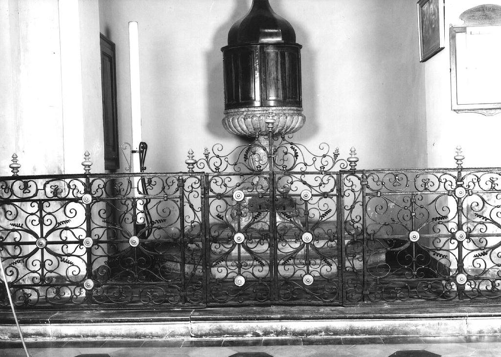 cancellata - manifattura Italia settentrionale (inizio sec. XVIII)