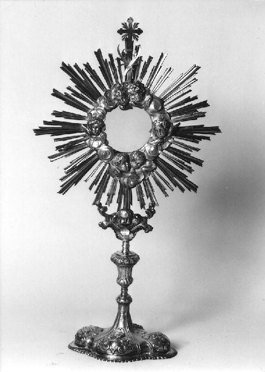 ostensorio - ambito parmense (sec. XVIII)